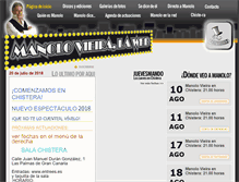 Tablet Screenshot of manolovieira.com